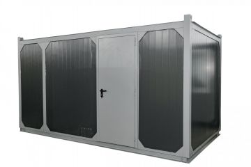 Дизельный генератор Hertz HG 500 PL в контейнере с АВР