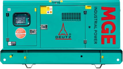 Дизельный генератор MGE P27DZ в кожухе с АВР