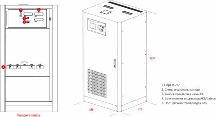 Источник бесперебойного питания MAKELSAN Boxer Series BX33100