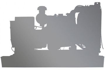 Дизельный генератор CTG 500SD в контейнере