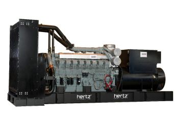 Дизельный генератор Hertz HG 1900 PC в контейнере с АВР