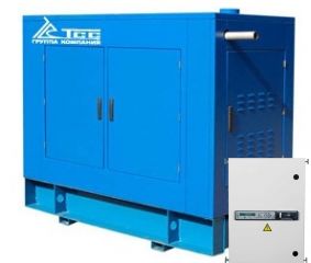 ТСС АД-200С-Т400-2РПМ2 в погодозащитном кожухе с АВР